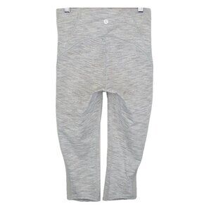 lululemon Train Times Crops Size 4 in Wee Are From Space Ice Grey & Alpine White